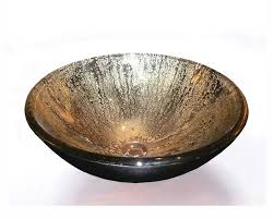 Display an artisan crafted vessel sink and make your bathroom sing with one of the best art sinks in the world. Gold Black Round Bath Sink Sinks Gallery