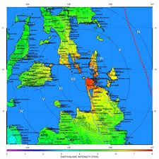 East luzon trench and the manila trench with magnitude of 8.2 or an intensity 8 earthquake is considered very destructive, according to the phivolcs intensity scale. Philippine Institute Of Volcanology And Seismology