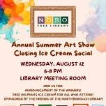 Art Show Closing Ice Cream Social