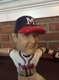 Jeff Blauser Atlanta Braves Mississippi Bobblehead Statue Rare