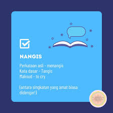 Maybe you would like to learn more about one of these? Kata Singkatan Nasal Apa Tu Pengkritik Sandiwara Facebook