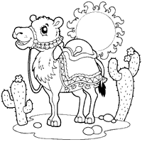 Free printable desert coloring pages for kids of all ages. Desert Transportation Coloring Pages Surfnetkids