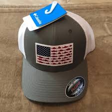 Maybe you would like to learn more about one of these? Columbia Accessories Columbia Pfg Hat With American Fish Flag Sz Sm Poshmark