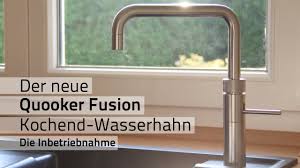 Quooker wasserhahn kollektion im test. Der Fusion Von Quooker Inbetriebnahme Youtube