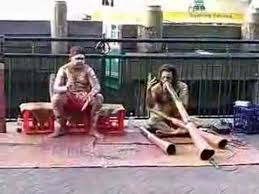 Aboriginal Didgeridoo Playing Live In Sydney Aboriginal Australia Didgeridoo