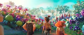 Creating a new world during a global pandemic. The Croods A New Age Stone Age Meets The Modern Age