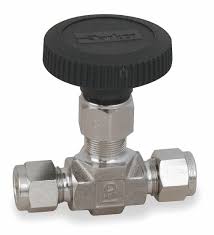 PARKER Needle Valve: Straight Fitting, 316 Stainless Steel, 3/8 in Pipe  Size, A-LOK(R)/Compression - Grainger