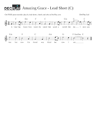 Amazing grace melody for flute. Amazing Grace Lead Sheet 6 Chords Sheet Music For Flute Bass Piano Voice Musescore Com