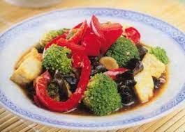 Resep Murah Dan Enak Tumis Brokoli Tahu Enak Sederhana In 2021 Food Tofu Menu