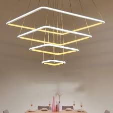 Modern Individual Acrylic Pendant Lights Square Pendant Lamp Wh Ap 37 Homedesign Housedesign Ledl Modern Pendant Lamps Glass Pendant Lamp Pendant Lighting