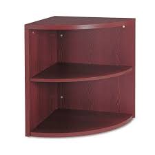 Hon 105520nn 10500 Series 2 Shelf End Cap Bookshelf Mahogany Shelves Home Office Furniture Dark Wood Shelves
