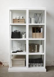 Vitrinenschrank Skandinavisch Schwarz Hubsch Myadele Vintage Einrichtungen Vitrinenschrank Haus Deko