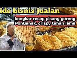 Bongkar Rahasia Resep Pisang Goreng Pontianak Pisang Goreng Crispy Super Renyah Tahan Lama Youtube Resep Pisang Makanan Dan Minuman Resep