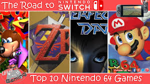 The list of nintendo 64 games includes 393 licensed releases spanning from the platform's launch in 1996 to the final release in 2002. The Road To Nintendo Switch Top 10 Nintendo 64 Games Life Of Gaming