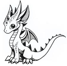 Pages animal coloring pages coloring for kids printable coloring pages coloring pages for kids coloring books coloring sheets easy dragon drawings cute dragon drawing. Dragon Cool Drawings For Kids Novocom Top