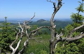 Blick Zur Milseburg Wasserkuppe Fulda Wasser