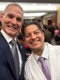 AAP President Dr. Susan Kressly and pediatricians Dr. Eric Ball and Dr.  Ilan Shapiro all attended President Trump's joint address to Congress last  night as guests of members of Congress. Drs. Ball