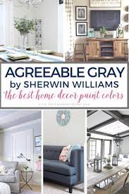 So it's cooler, but still on the warm gray side. Best Home Decor Paint Colors Agreeable Gray The Turquoise Home