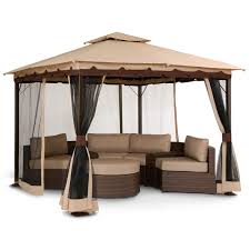 Bali Gazebo With Screen Value City Furniture City Furniture Outdoor Furniture