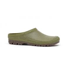 sabot de jardin homme caoutchouc naturel vert kaki jardin et saisons