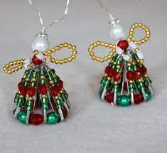 See more ideas about christmas bells, beaded ornaments, beaded christmas ornaments. 42 Beaded Ornament Patterns You Can T Beat Allfreechristmascrafts Com