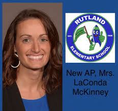 Rutland Elementary is excited to announce that Mrs. LaConda McKinney has  been named assistant principal at their school. Mrs. McKinney has years of  valuable experience with Wilson County Schools. This will be