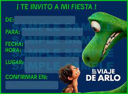 El Viaje De Arlo Party Kit Printable In Spanish The Good Party Kit The Good Dinosaur Party