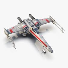Star Wars X Wing Starfighter Red 2 3d Model Ad Wing Wars Star Model Starfighter X Wing Starfighter Flat Design Icons