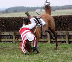 Where a horse is slow to begin; What Is Steeplechase Horse Racing With Pictures