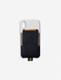 Chaos Card Holder Leather Iphone Xs Case Selfridges Com