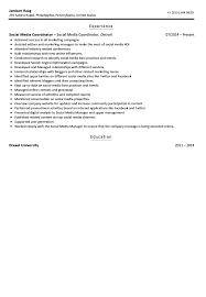 Check spelling or type a new query. Social Media Coordinator Resume Sample July 2021