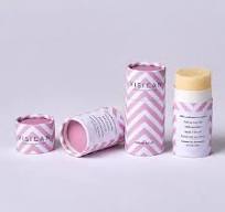 Custom Logo Biodegradable Kraft Round Cylinder Paper Tube Compostable  Underwear Tube Packaging