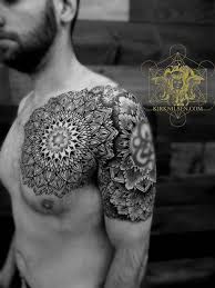 59 New Ideas For Tattoo Mandala Men Shoulder Tat Mandala Chest Tattoo Chest Piece Tattoos Geometric Tattoo Shoulder