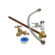 The tap is the outside faucet where this unit gets attached to. Outside Garden Tap Starter Kit 15mm Ray Grahams Diy Store