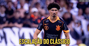 Corinthians confirma escalação para o clássico contra o Santos
