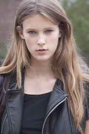 Fashion Model Colinne Michaelis Beauty Portrait in New York Editorial Image 