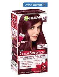 Color Sensation 4 60 Dark Intense Auburn Hair Color Garnier Deep Burgundy Hair Color Deep Burgundy Hair Hair Color