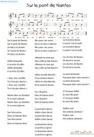 Je trouve la chanson réussie dans toutes les langues, malgré que je n'aime pas spécialement l'allemand en général ! Paroles Chanson Sur Le Pont De Nantes Sur Tete A Modeler