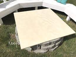 How to build a fire pit cover. Backyard Ideas Diy Fire Pit Cover Keeping It Simple