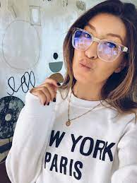 Our Blue Light Blocker Glasses Somewhere Lately Glasses Light Blue Blue
