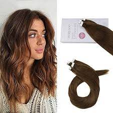 Free us next day p&p. 20g Mini Tape In Hair Brazilian Remy Human Hair Extension Brown 9a 9a Hair Extensions Best Natural Human Hair Extensions Babe Hair Extensions
