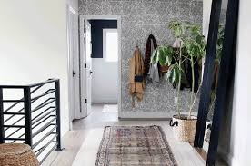 Whether you want to make a statement, or simply have a small space that needs character without being overbearing, then a wallpaper accent wall could be the perfect addition. Bold Beautiful Entryways Where Wallpaper Is The Star Apartment Therapy