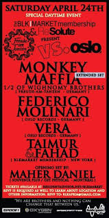 Blkmarket Membership & Resolute presents: Freude-Am-Tanzen vs Oslo Label at  TBA, New York City