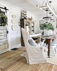 How To Give Any House Farmhouse Style Farmhouse Dining Rooms Decor Farm House Living Room Farmhouse Decor Living Room