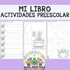 Actividades para ninos de 2 anos descarga fichas gratis actividades para ninos de 2 anos hojas de actividades para ninos actividades para ninos from i.pinimg.com en definitiva, estas son actividades para disfrutar con tu niño de 1 año que te proponemos. Mi Libro De Actividades De Preescolar Materiales Educativos Para Maestras