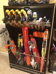 His coworker lester had brought in the nerf maverick. Nerf Gun Rack Diy Shefalitayal