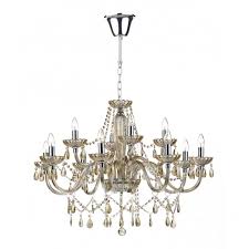 Post your items for free. Decorative Champagne Gold Crystal Chandelier 12 Light Class 2