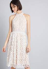 Defining Divine Sleeveless Dress Dresses Mod Cloth Dresses White Hen Party Dress