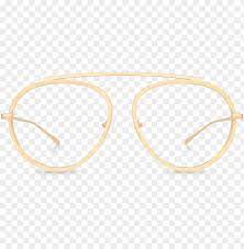 Reading glasses png clip art image. Front View Of Jace Aviator Glasses Made From Gold Metal Png Image With Transparent Background Toppng