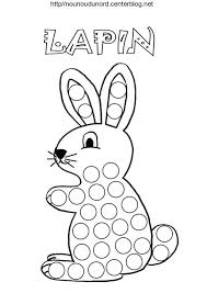 Lapins Pour Gommettes A Colorier Et En Couleur Coloriage Lapin Coloriage Lapin De Paques Lapin De Paques A Imprimer